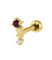 January Birthstone Helix Ear Piercing TIP-3598